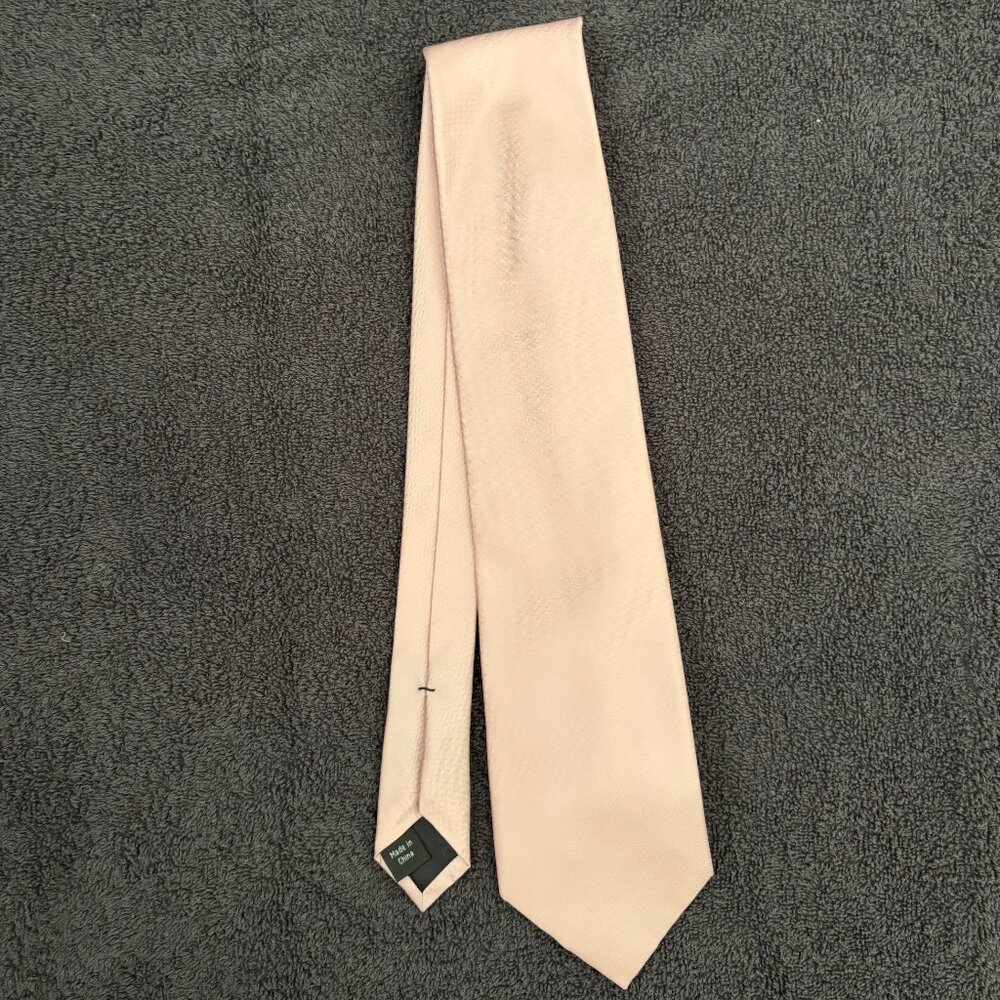Pale Pink Calvin Klein Tie